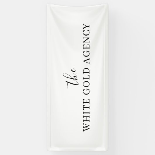 Custom Branded Company Logo Display Design 横断幕 (縦)