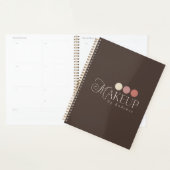 Custom Branded Makeup Artist Appointment Planner プランナー手帳 (ディスプレー)