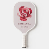 Custom Bridal Party Gift Pickleball Name Date ピックルボールラケット (裏面)