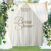 Custom Bridal Shower Banner - Elegant Decoration タペストリー