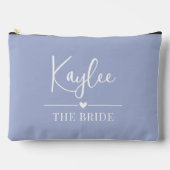 Custom Bridal Shower Favor Pouch, Future Mrs Gift アクセサリーポーチ (正面)