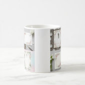 Custom Bride and Groom Illustration コーヒーマグカップ (中央)