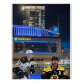 custom bruins poster ポスター (正面)