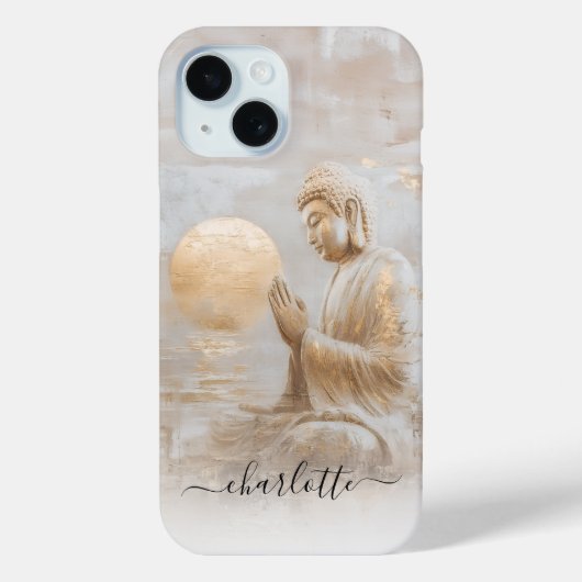 Custom Buddha Case-Mate iPhoneケース (裏面)