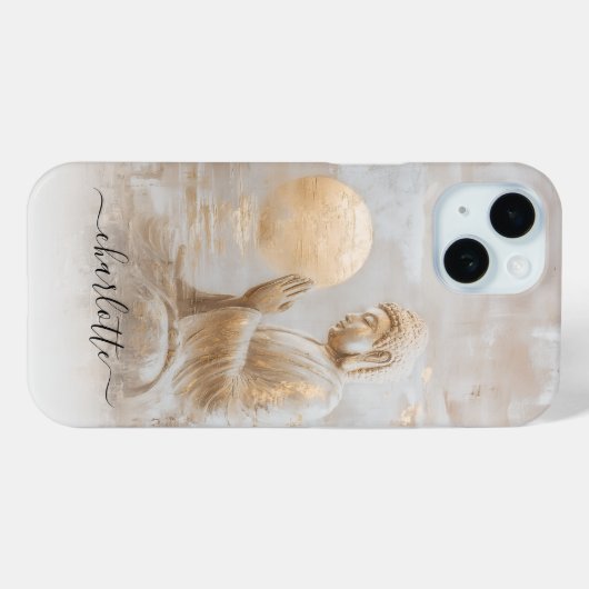 Custom Buddha Case-Mate iPhoneケース (裏面 (横))