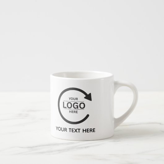 Custom Business Brand Logo エスプレッソカップ (右)