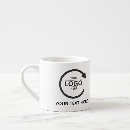 Custom Business Brand Logo エスプレッソカップ (左)