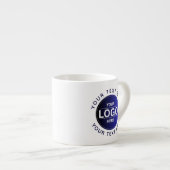 Custom Business Brand Logo エスプレッソカップ (正面右)