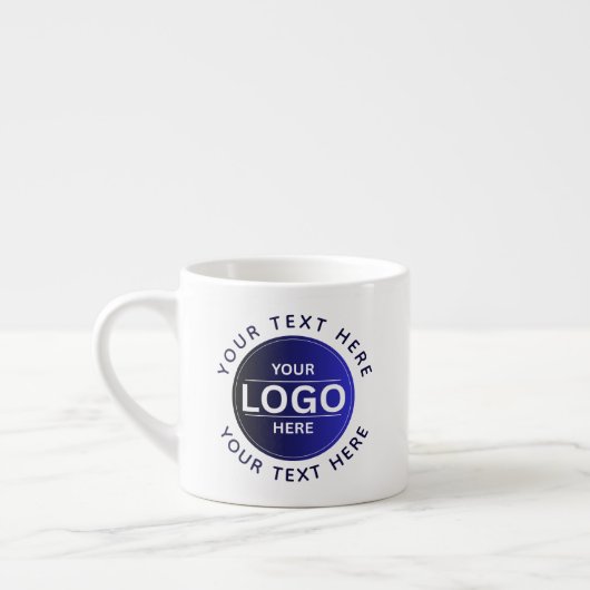 Custom Business Brand Logo エスプレッソカップ (左)