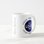 Custom Business Brand Logo コーヒーマグカップ (正面右)