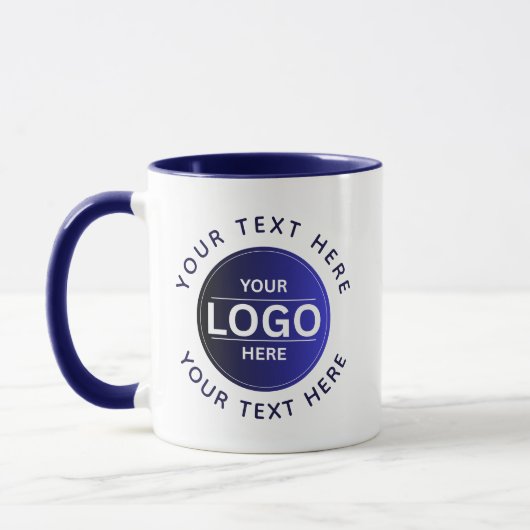 Custom Business Brand Logo マグカップ (左)