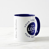 Custom Business Brand Logo マグカップ (正面右)