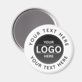 Custom Business Brand Logo マグネット (正面/裏面)