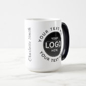 Custom Business Brand Logo モーフィングマグカップ (正面右)