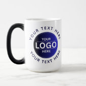 Custom Business Brand Logo モーフィングマグカップ (左)