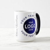 Custom Business Brand Logo モーフィングマグカップ (正面右)