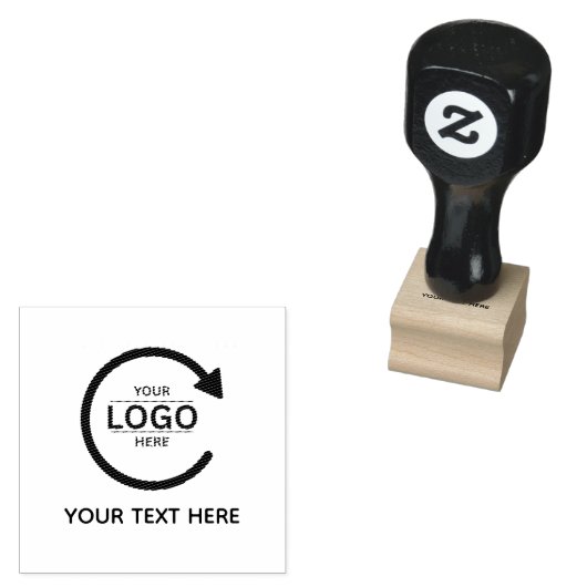 Custom Business Brand Logo ラバースタンプ (押印)