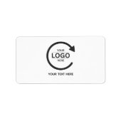 Custom Business Brand Logo ラベル (正面)