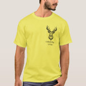 Custom Business Branded Logo QR Scan Code Text Tシャツ (正面)