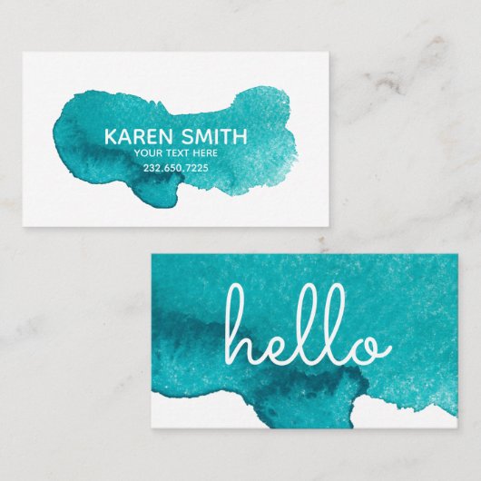 Custom  business cards 名刺 (正面/裏面)