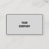 Custom Business Cards Example Design Your Own 名刺 (正面)