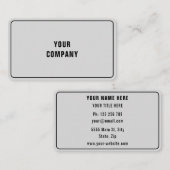 Custom Business Cards Example Design Your Own 名刺 (正面/裏面)