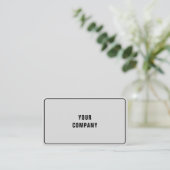 Custom Business Cards Example Design Your Own 名刺 (スタンド正面)