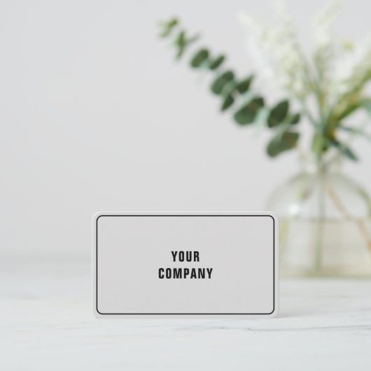 Custom Business Cards Example Design Your Own 名刺 (スタンド正面)