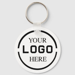 Custom Business Company Logo Employee キーホルダー