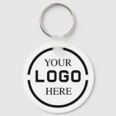 Custom Business Company Logo Employee キーホルダー (裏面)