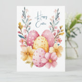 Custom Business Easter Greeting Card  カード (スタンド正面)