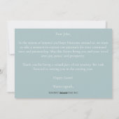 Custom Business Easter Greeting Card  シーズンカード (裏面)