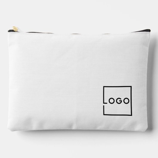 Custom Business Logo アクセサリーポーチ (正面)