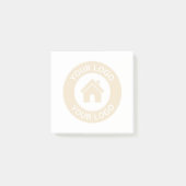 Custom Business Logo ポストイット (正面)
