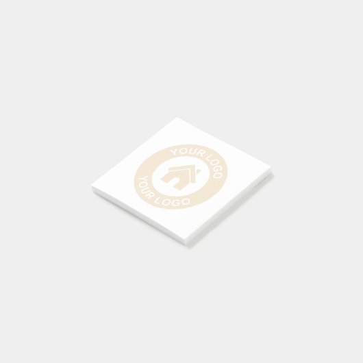 Custom Business Logo ポストイット (アングル)