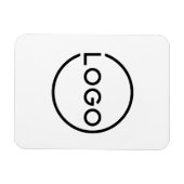 Custom Business Logo マグネット (横)
