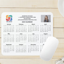 Custom Business Logo 2026 Company Calendar