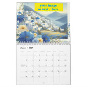 Custom Business Logo 2026 Wall Calendar - Modern a カレンダー (3月 2027)