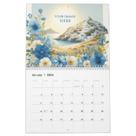 Custom Business Logo 2026 Wall Calendar - Modern b カレンダー