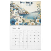Custom Business Logo 2026 Wall Calendar - Modern d カレンダー (2月 2027)