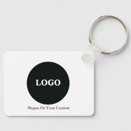Custom Business Logo – Add Your Logo &Slogan  キーホルダー