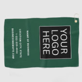 Custom Business Logo and Text ゴルフタオル (横)