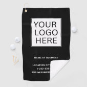 Custom Business Logo and Text ゴルフタオル (インサイチュ)
