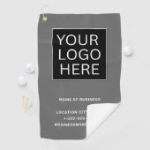 Custom Business Logo and Text ゴルフタオル (インサイチュ)