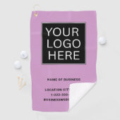 Custom Business Logo and Text ゴルフタオル (インサイチュ)