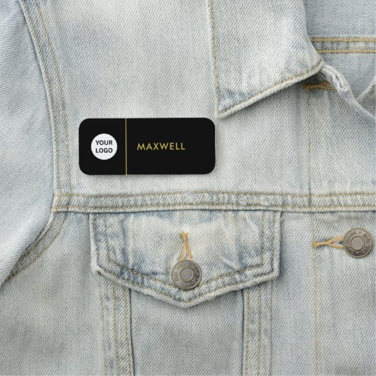 Custom Business Logo | Basic Employee Staff  名札 (インサイチュ)