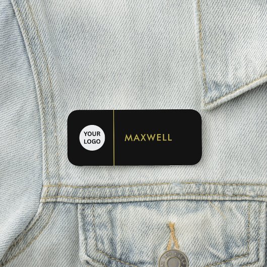 Custom Business Logo | Basic Employee Staff  名札