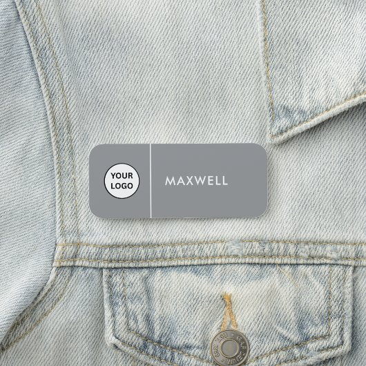 Custom Business Logo | Basic Employee Staff  名札