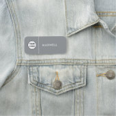 Custom Business Logo | Basic Employee Staff  名札 (インサイチュ)