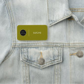 Custom Business Logo Basic Employee Staff Name  Na 名札 (インサイチュ)